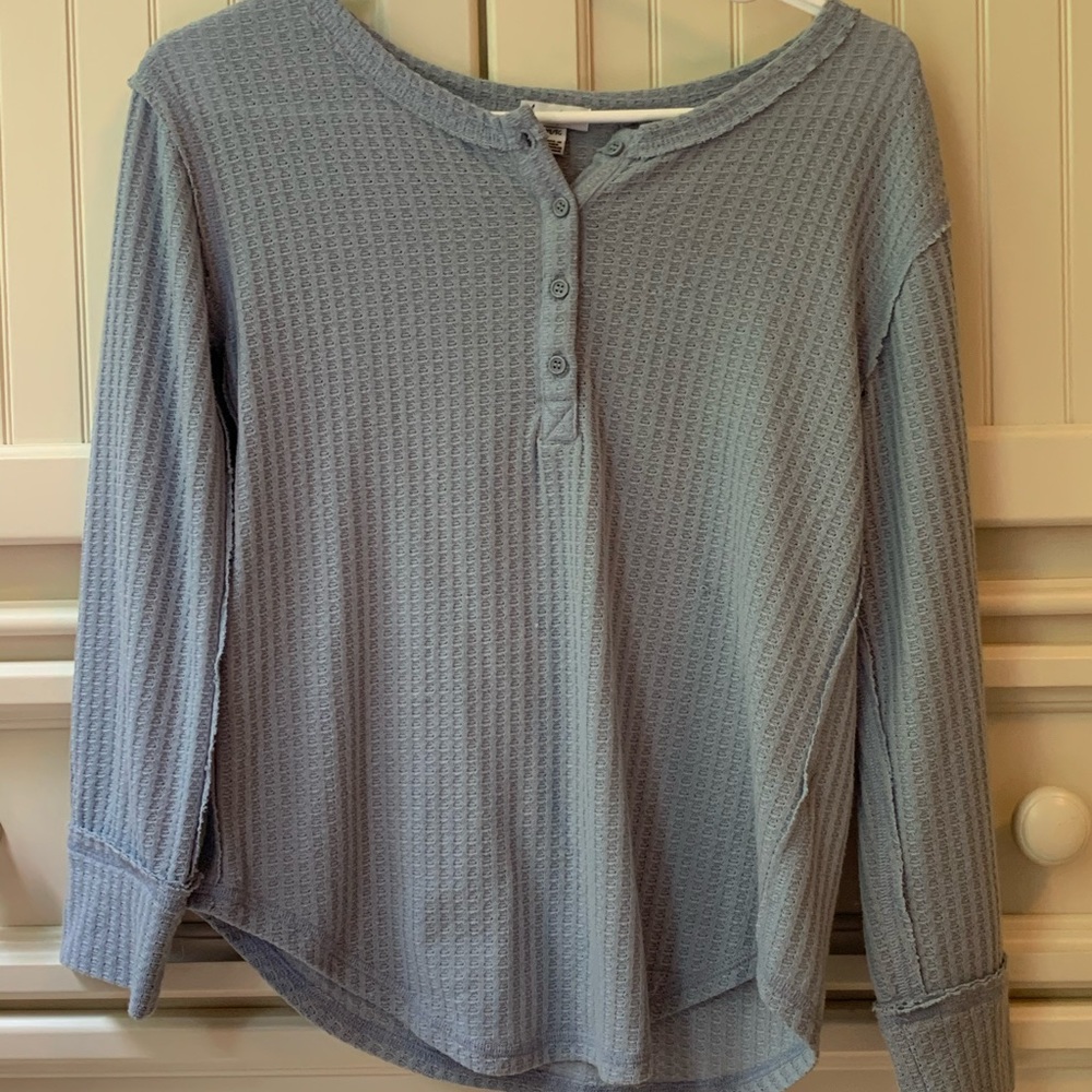 Girls waffle top